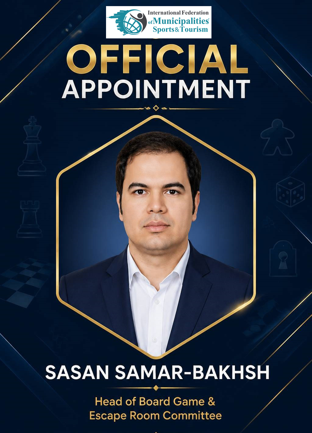 OFFICIAL APPOINTMENT